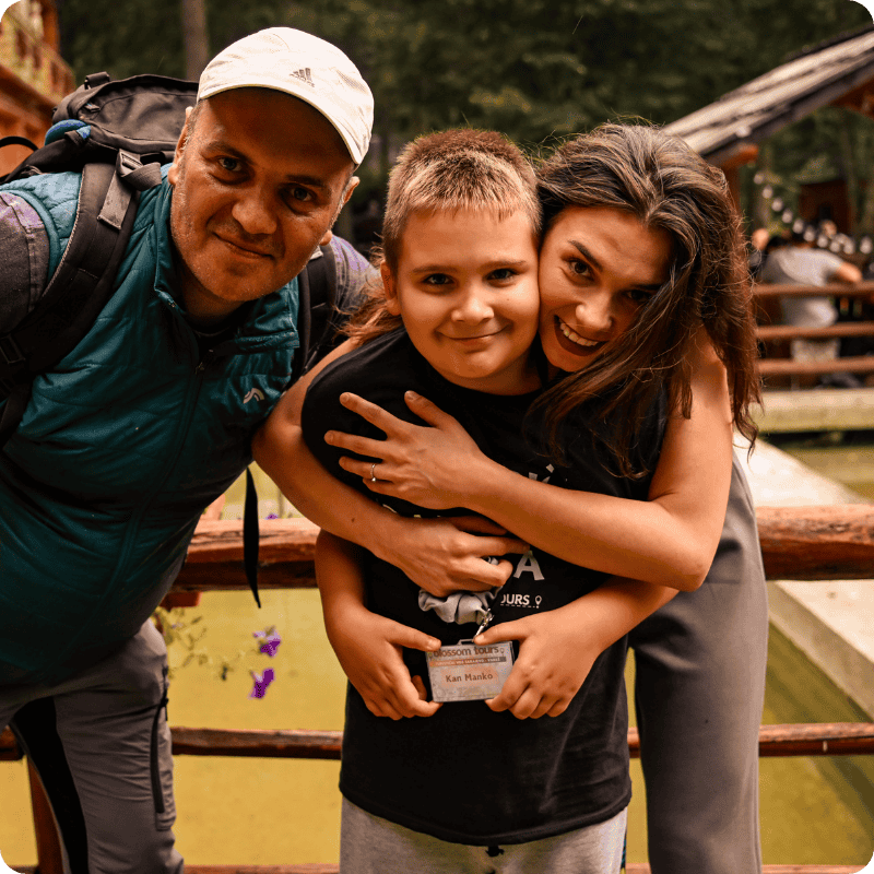 Travelers connecting with Balkan heritage through immersive Blossom Tours journeys